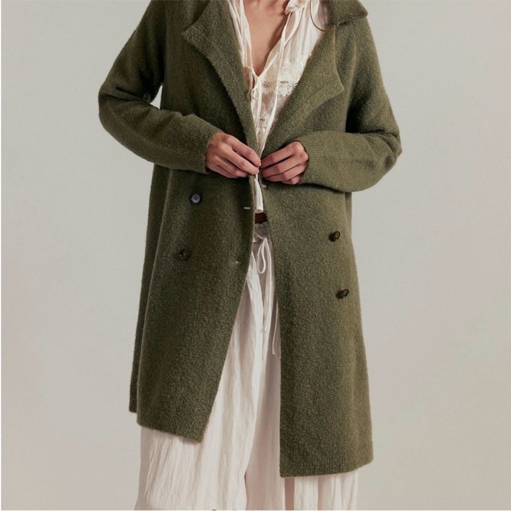 Free people stand up sweater jacket